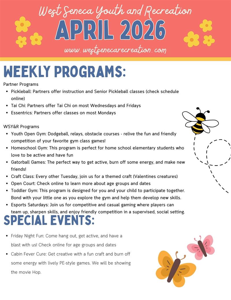 April Programs are Live!