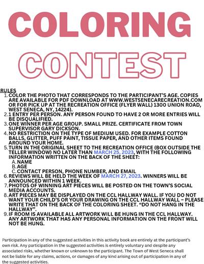 coloring contest rules